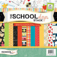 Die Cuts with a View - School Days Collection - 12 x 12 Paper Stack