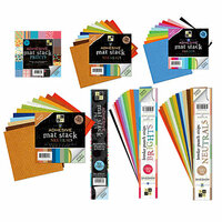 Die Cuts with a View - Textured Adhesive Cardstock Kit - 120 Pieces, CLEARANCE