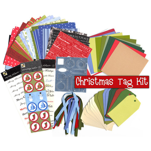 Die Cuts With A View - Christmas and Holiday Handmade Greeting Tags Kit