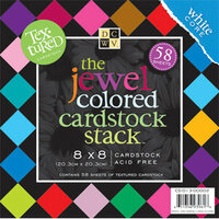 Die Cuts With A View - Jewel Colored Cardstock Stack - 8x8