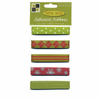 Die Cuts with a View - Adhesive Ribbon - Holly Jolly - Christmas