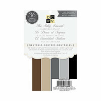 Die Cuts with a View - Silky Smooth Cardstock Matstack - 4.5 x 6.5 - Neutrals