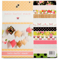 Die Cuts with a View - Hello Darlin Collection - Paper Stack - 12 x 12