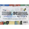 Die Cuts With A View - High School Collection - 4.5 x 6.5 Cardstock Matstack, CLEARANCE