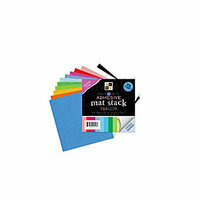 Die Cuts with a View - 3.8 x 3.8 Adhesive Matstack - Brights, CLEARANCE