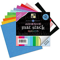 Die Cuts with a View - 6 x 6 Adhesive Matstack - Brights
