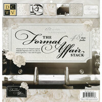 Die Cuts with a View - The Formal Affair Collection - Foil Paper Stack - 12 x 12