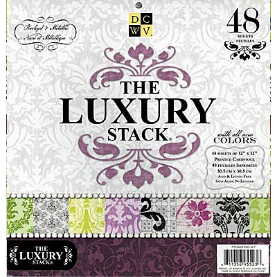 Die Cuts with a View - The Luxury 2 Collection - Paper Stack - 12 x 12
