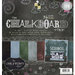 Die Cuts with a View - The Chalkboard Collection - Paper Stack - 12 x 12
