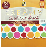 Die Cuts with a View - Creamy Collection - Paper Stack - 12 x 12