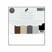 Die Cuts with a View - Silky Smooth Cardstock Stack - 12 x 12 - Neutrals