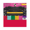 Die Cuts with a View - All Chalked Up Collection - Chalkboard Paper Stack - 12 x 12 - Brights