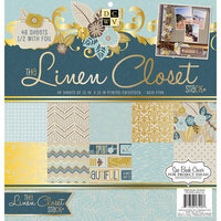 Die Cuts with a View - Linen Closet Collection - Foil Paper Stack - 12 x 12