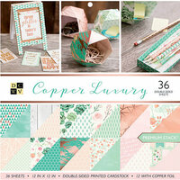 Die Cuts with a View - Copper Luxury Collection - Paper Stack - 12 x 12