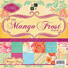 Die Cuts with a View - Mango Frost Collection - Glitter Paper Stack - 12 x 12
