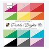 Die Cuts with a View - Pastel Brights - Double Sided Paper Stack - 6 x 6