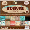 Die Cuts With A View - Travel Collection - Cardstock Stack - 12x12