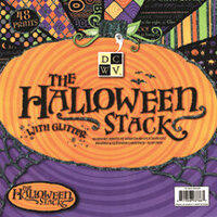 Die Cuts with a View - Halloween Collection - 12X12 Glitter Paper Stack
