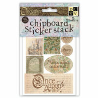 Die Cuts with a View - Once Upon a Time - Chipboard Sticker Stack