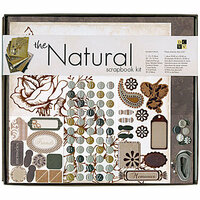 Die Cuts with a View - The Natural Collection - 12 x 12 Scrapbook Album and Box Kit