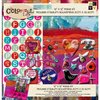 Die Cuts with a View - The Colorful Life Collection - 12 x 12 Page Kit with Glitter Accents
