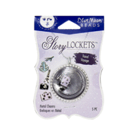 Blue Moon Beads - Story Locket Collection - Metal Charms - Travel