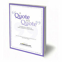 A Quote Is A Quote (E-Book) - Scrapbooking Quotes
