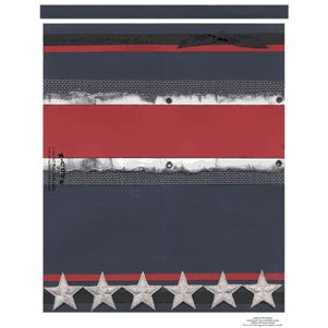 E-Cuts Cards (Download and Print) Stars and Stripes