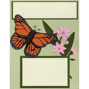 E-Cut Completes (Download and Print) Butterfly Summer I
