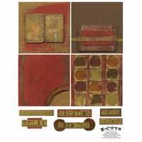 E-Cuts (Download and Print) 4x4 Album Kit: Traveler 3