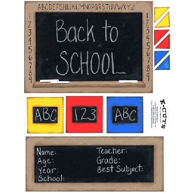 E-Cuts (Download and Print) Back To School