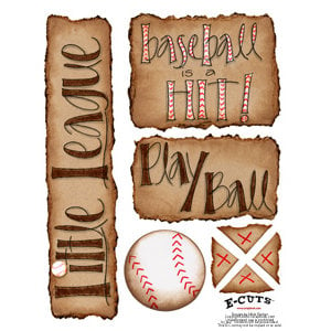 E-Cuts (Download and Print) Baseball is a Hit I