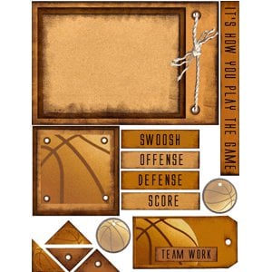 E-Cuts (Download and Print) Basketball - The Game