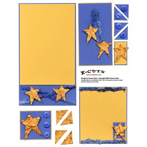 E-Cuts (Download and Print) Rustic Star