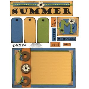 E-Cuts (Download and Print) Summer Memories 1