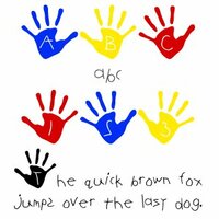 Fonts (Download) SBC Handprints