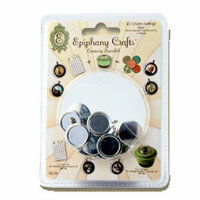 Epiphany Crafts - Jewelry - Metal Charm Settings - Silver