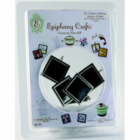 Epiphany Crafts - Jewelry - Metal Charms - Square 25