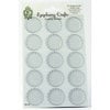 Epiphany Crafts - Shape Studio - Bubble Caps - Clear - Scalloped Circle 25