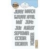 Elizabeth Craft Designs - Planner Essentials Collection - Dies - Months