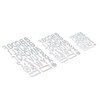 Elizabeth Craft Designs - Planner Essentials Collection - Dies - Essential Set 23 - Retro Alphabet Trio