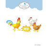 Elizabeth Craft Designs - Life Is Better On The Farm Collection - Dies - Hen and Rooster