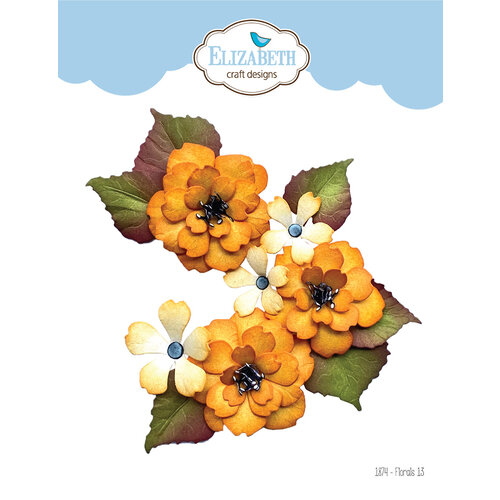 Elizabeth Craft Designs - Florals Volume 3 Collection - Dies - Florals 13