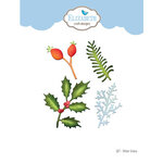 Elizabeth Craft Designs - Florals Volume 3 Collection - Dies - Winter Greens