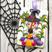 Elizabeth Craft Designs - Happy Harvest Collection - Dies - Slimline - Spider Web Background