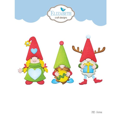 Elizabeth Craft Designs - Whimsical Winter Collection - Christmas - Dies - Gnomes