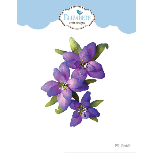 Elizabeth Craft Designs - Florals Volume 4 Collection - Dies - Florals 14