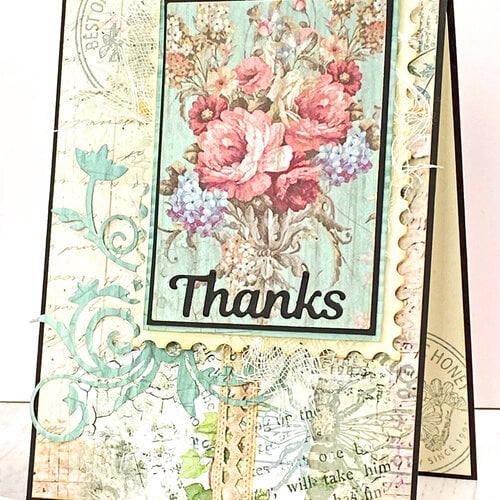 Elizabeth Craft Designs - Everythings Blooming Collection - Dies - Fancy Flourishes