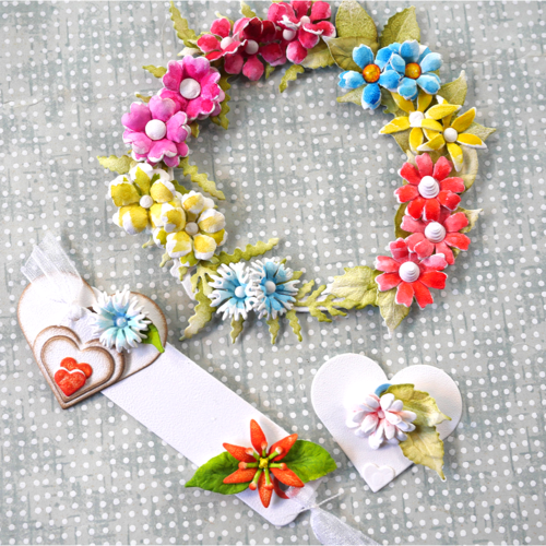 Elizabeth Craft Designs - Flowers With Love Collection - Dies - Florals Minis