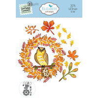 Elizabeth Craft Designs - Splendid Season Collection - Dies - Fall Wreath and Owl